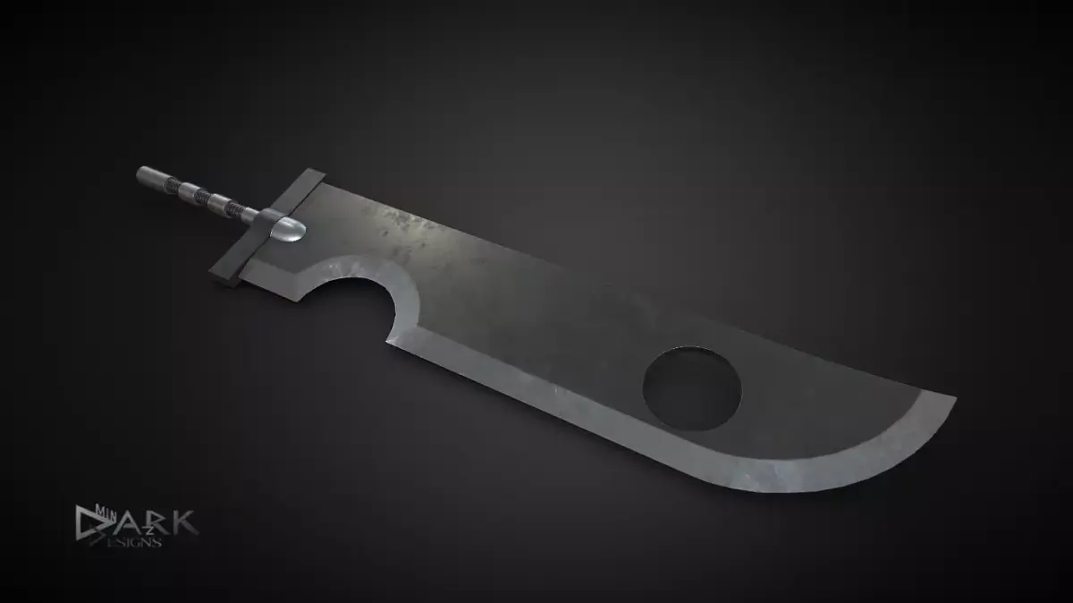 Kubikiribocho Naruto Low-poly 3D model