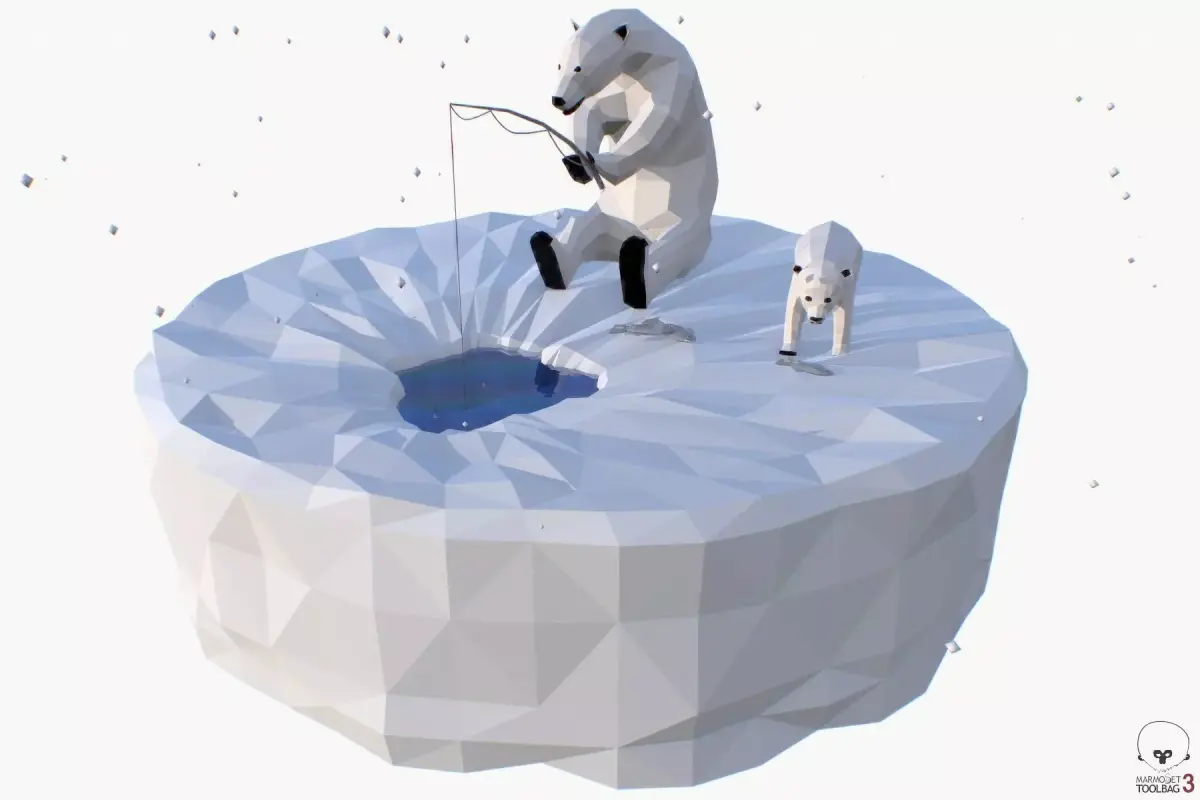Polar Fishing  3D model