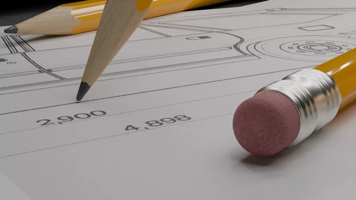 Pencil 3D Free 3D model