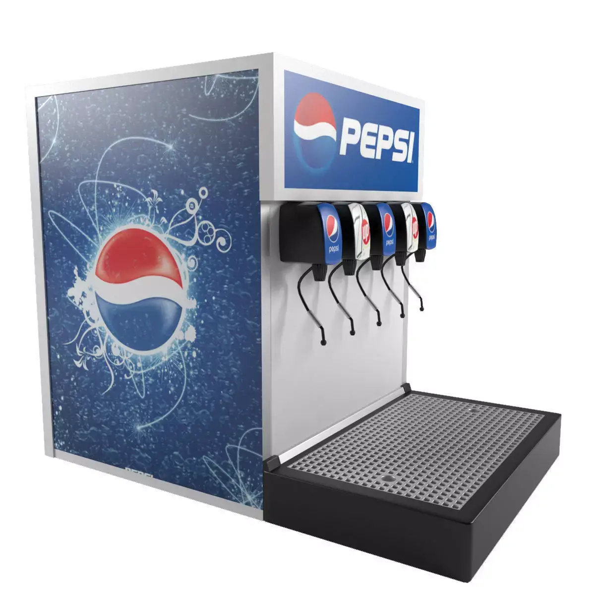 Pepsi Fountain Machine  3D model