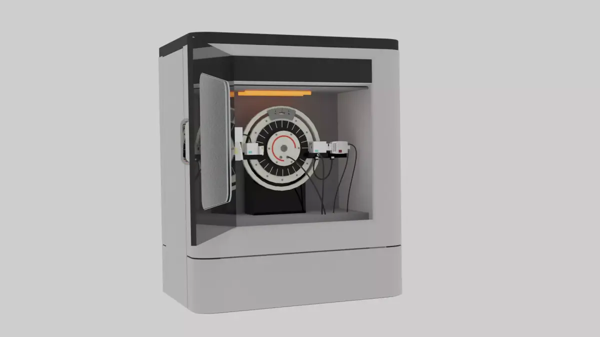 XRD model Free 3D model