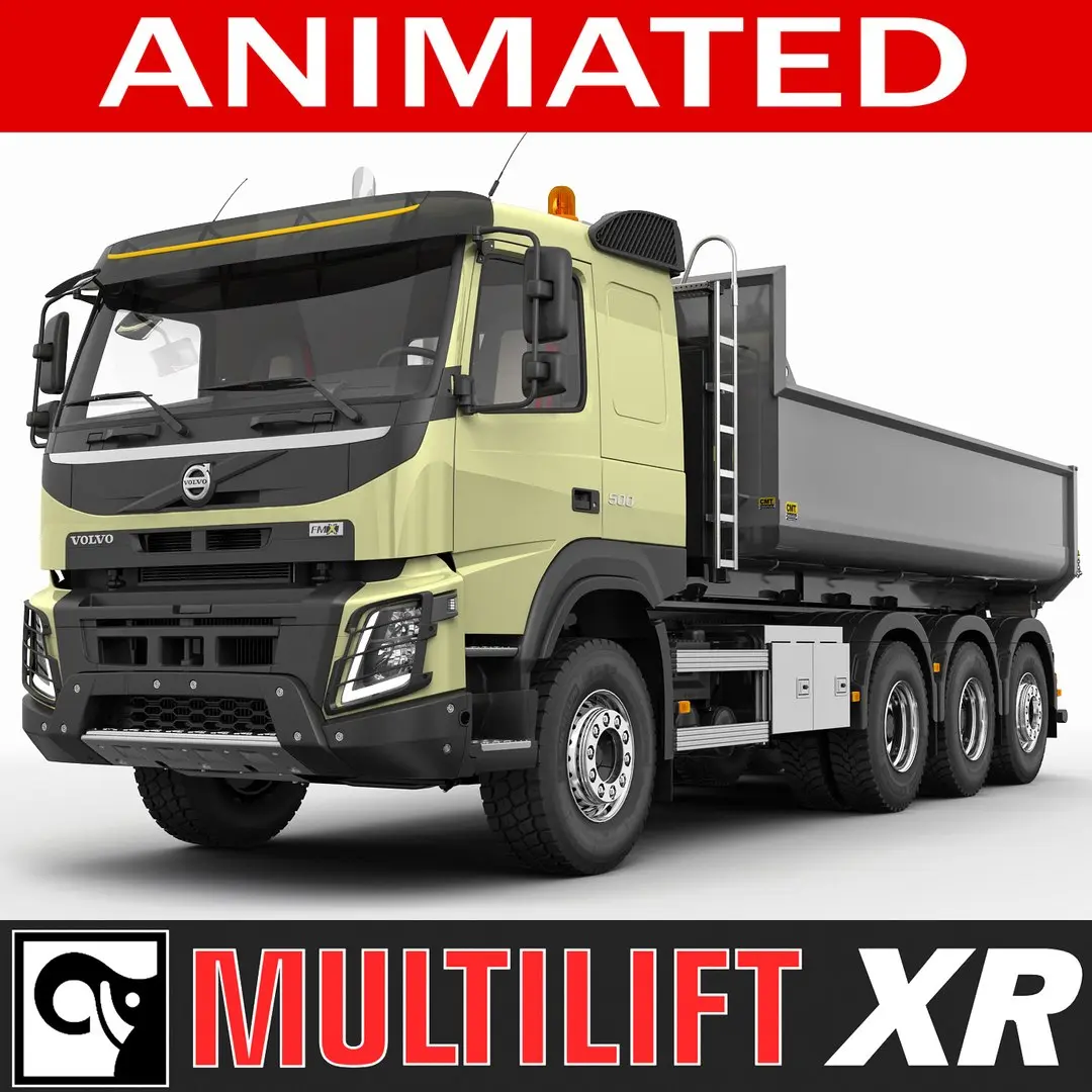 Volvo FMX MULTILIFT 3D model