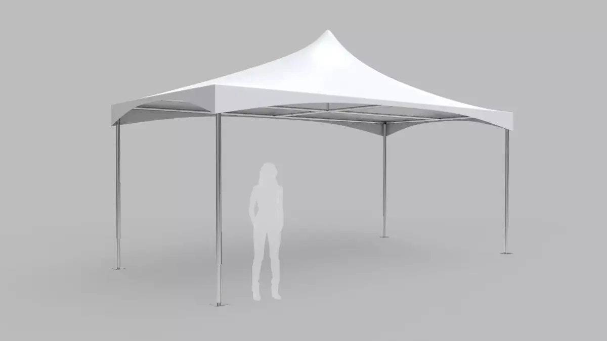 Commercial Tent 6x3 Meters 3D model