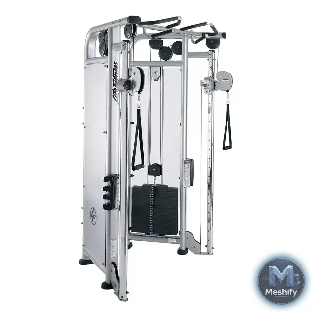 Life Fitness Signature Series Dual Adjustable Pulley 3D model