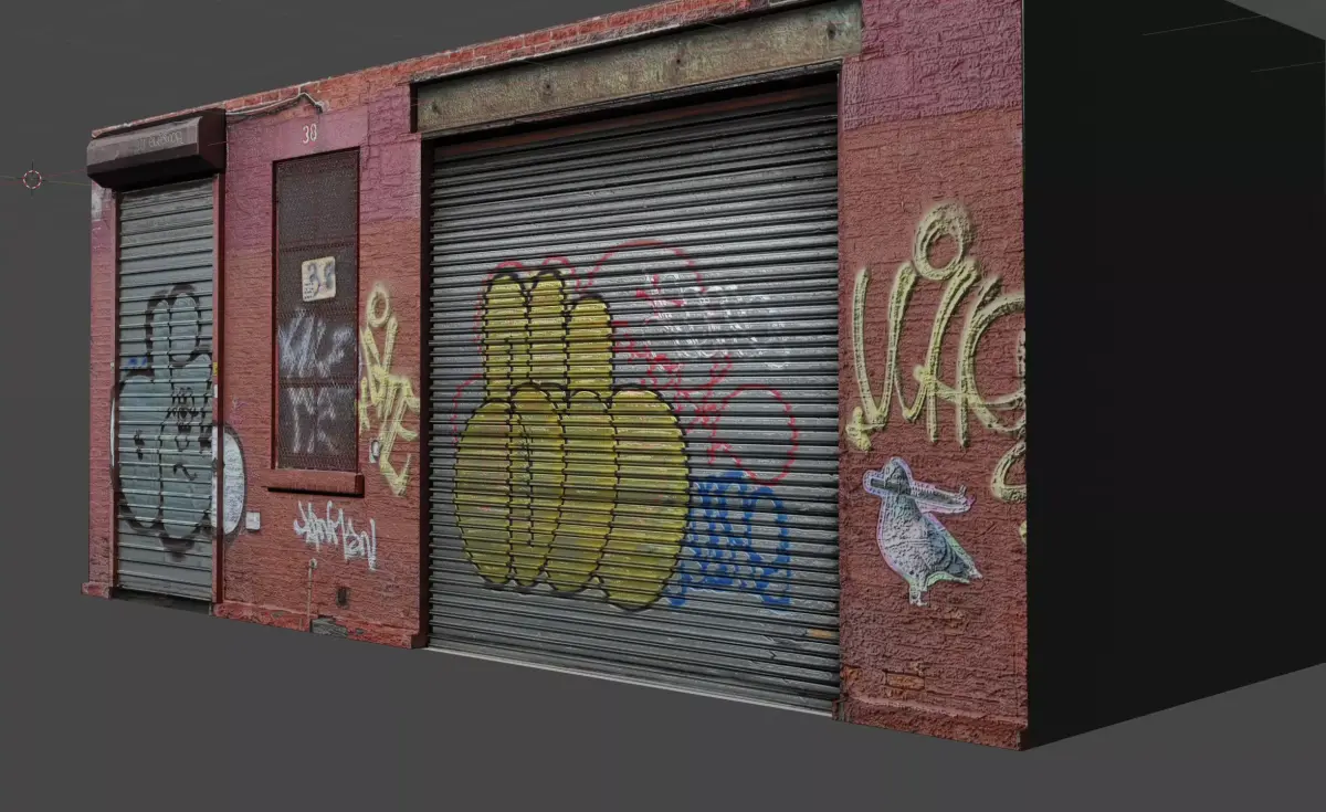 New York Small Commercial Building 3D model