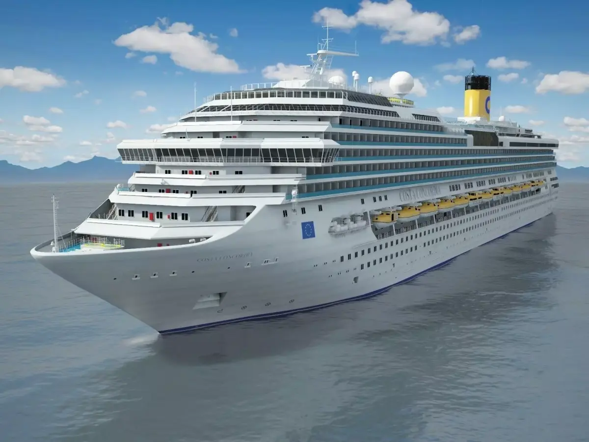 Costa Concordia cruise ship  3D model