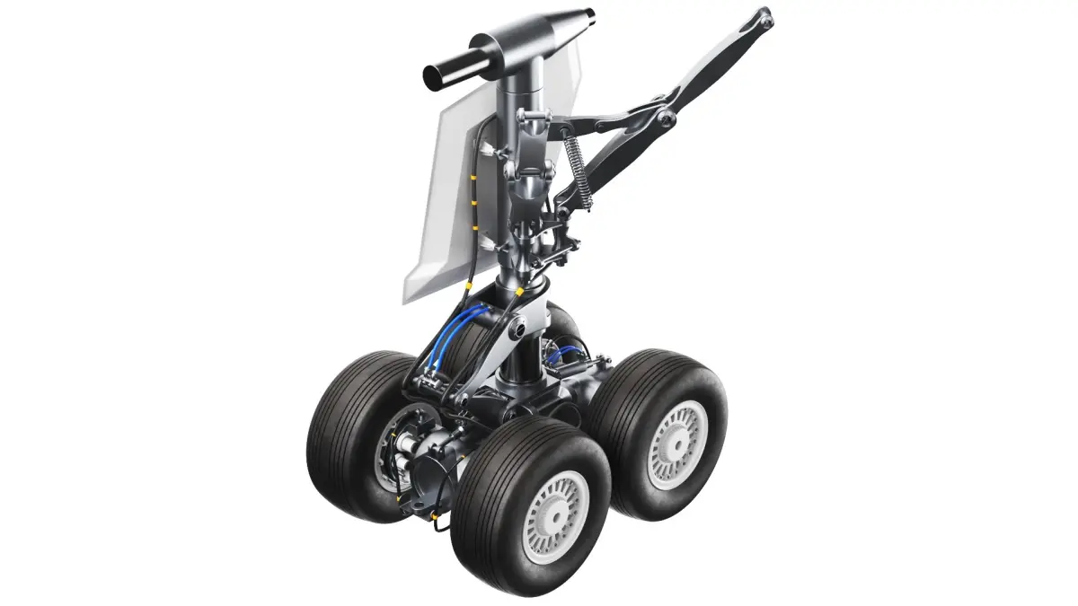 Detailed Rare Aircraft Landing Gears 3D model