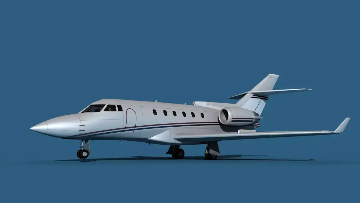 Hawker Siddley 800SR V06 3D model