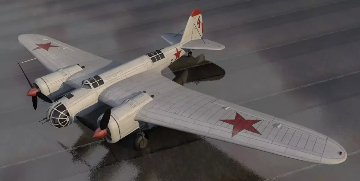 Tupolev SB-2M-100 Early 3D model
