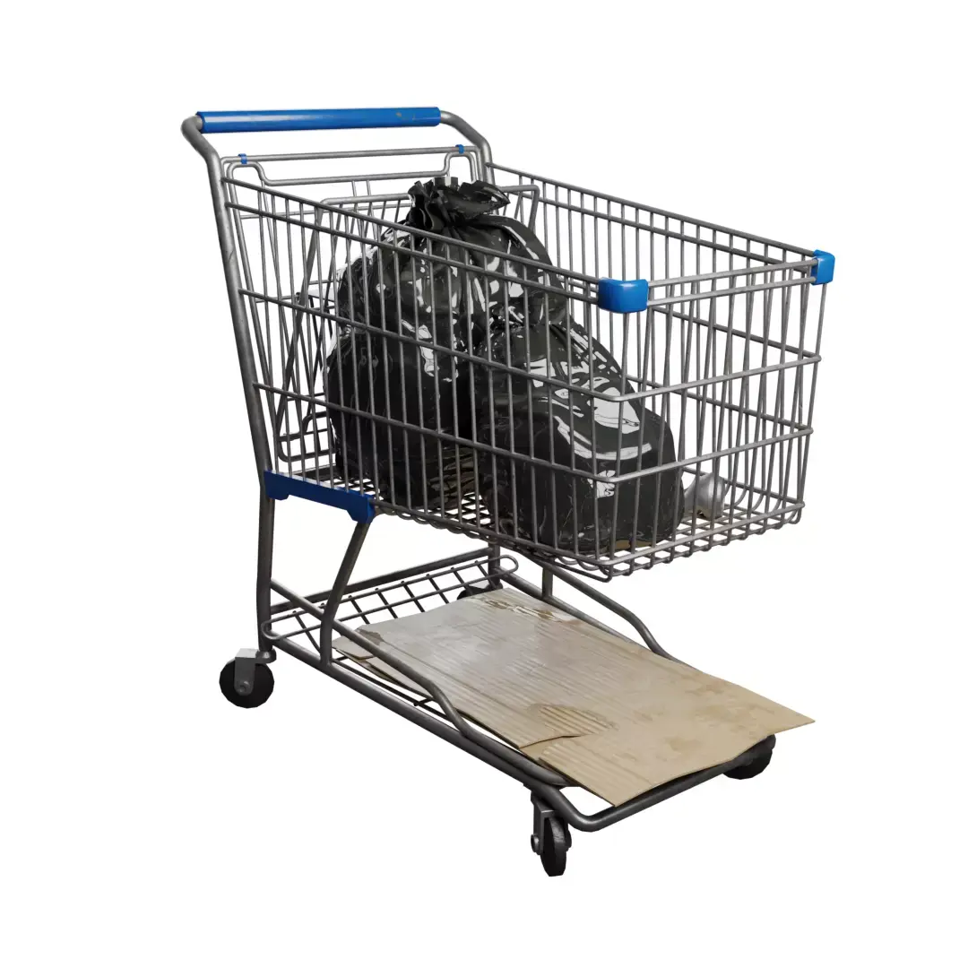 Shopping Cart high quality 3D model