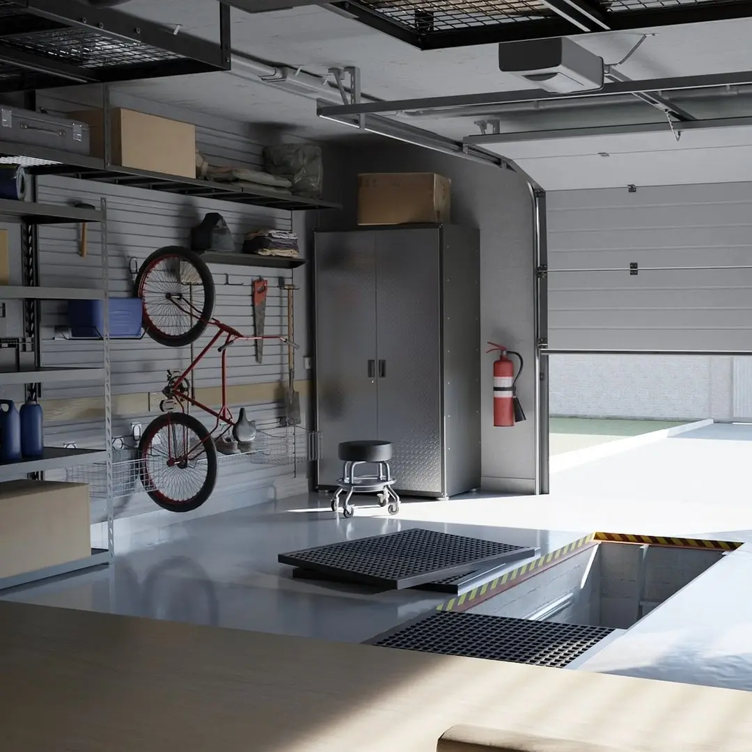 Home Garage Interior 1 EXT 3D model