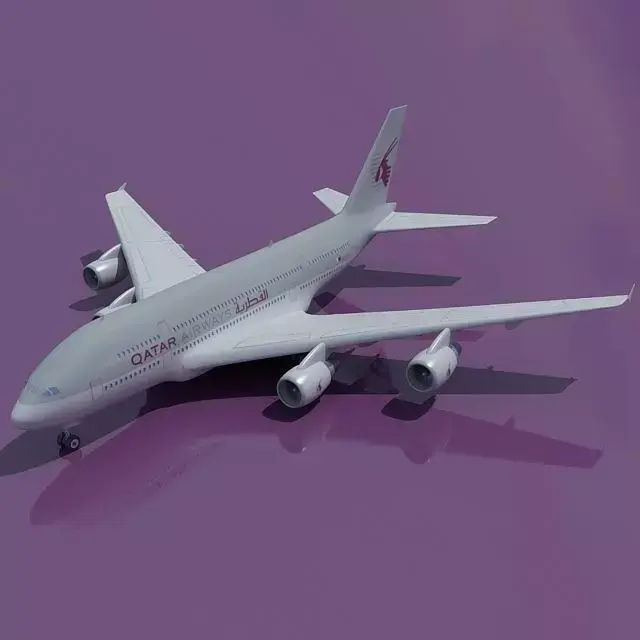 Qatar Airways Model 3D model