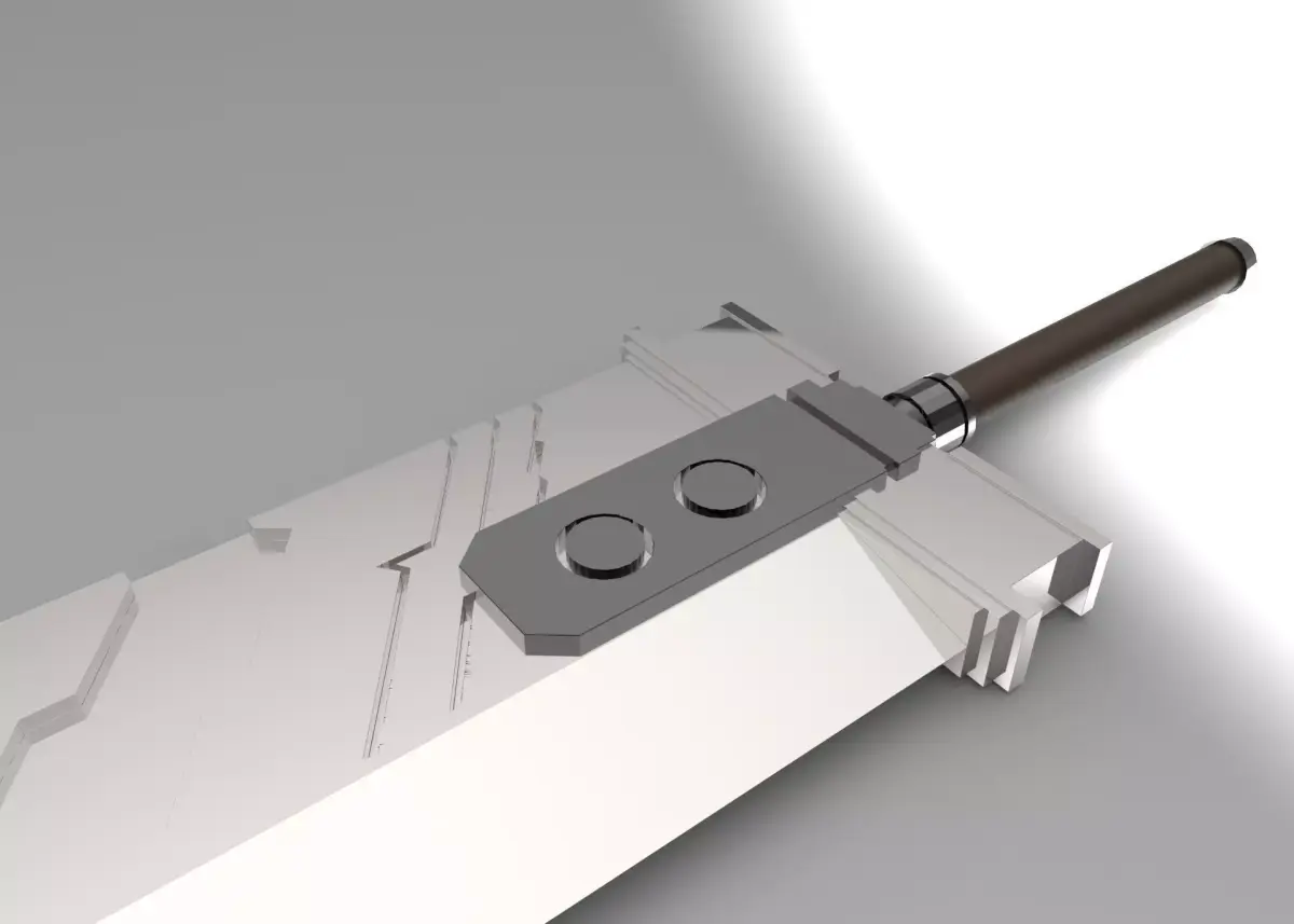 Cloud Sword Free 3D model