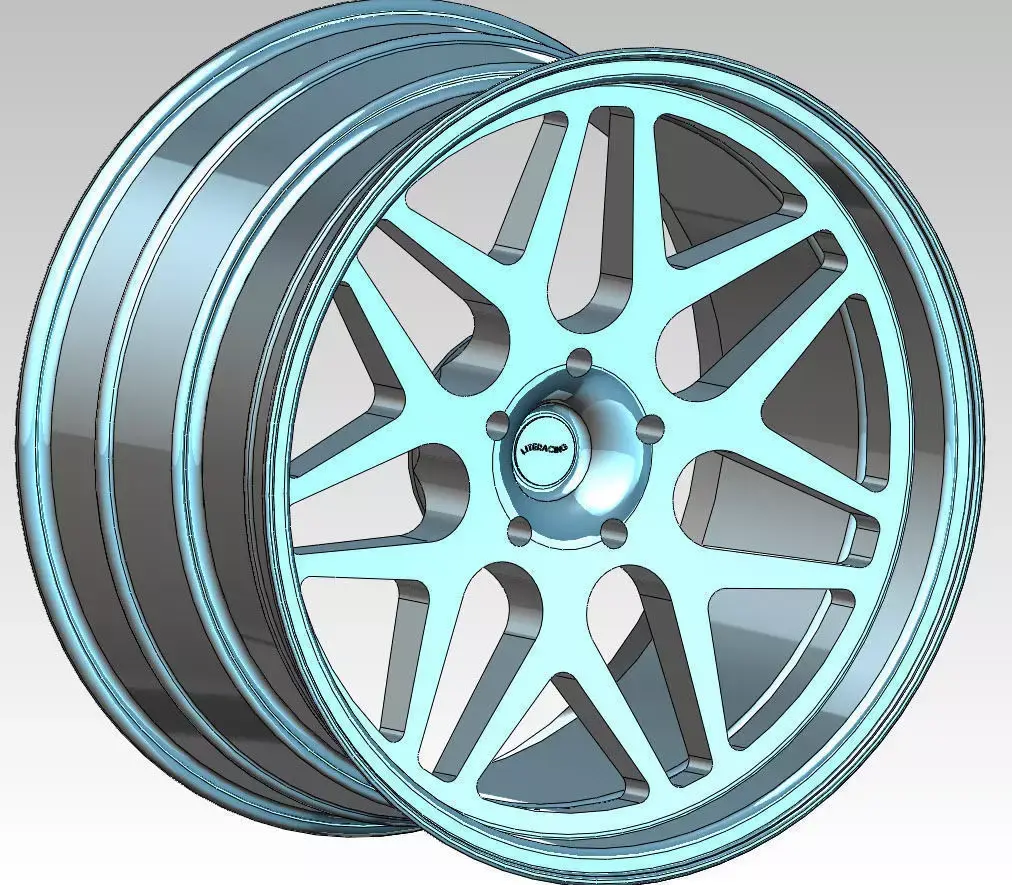 Car Wheel Free 3D model