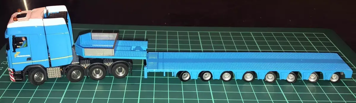 Nooteboom 8axle Tiefladar 1zu87 RC or Static model 3D print model