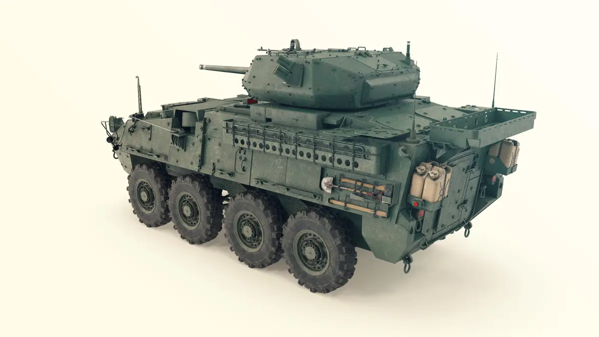 Stryker Dragoon M1296 3D model purchase