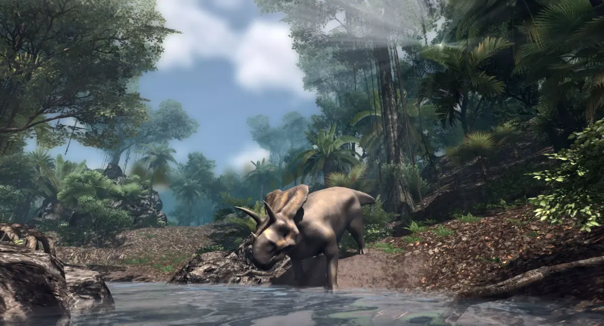 Pentaceratops Jurassic Dinosaur Low-poly 3D model