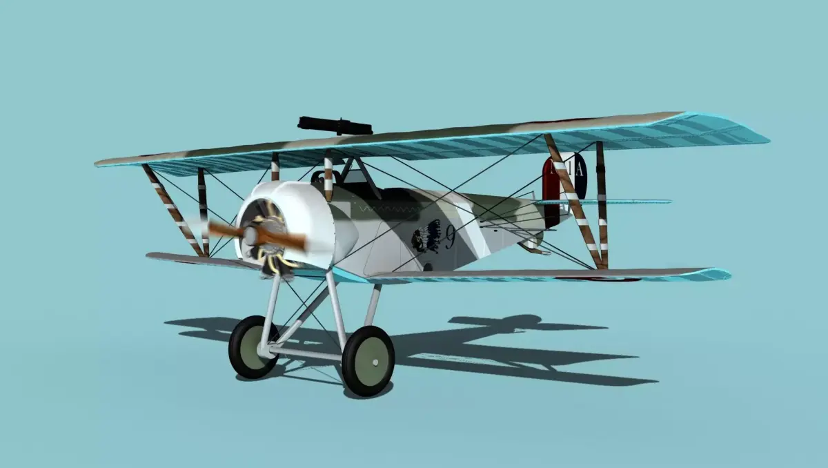 Nieuport 11 VHP V15 3D model