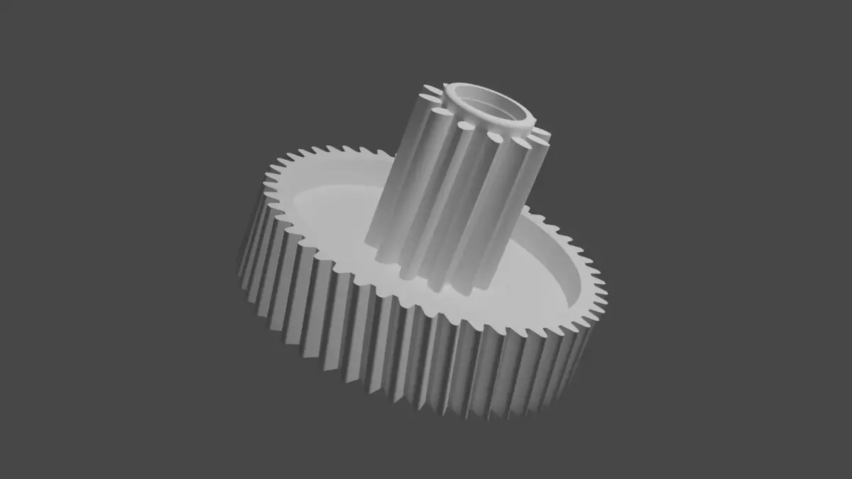 Grinder Plastic Gear Parts for Meat Grinder-Coffee Grinder 3D print model