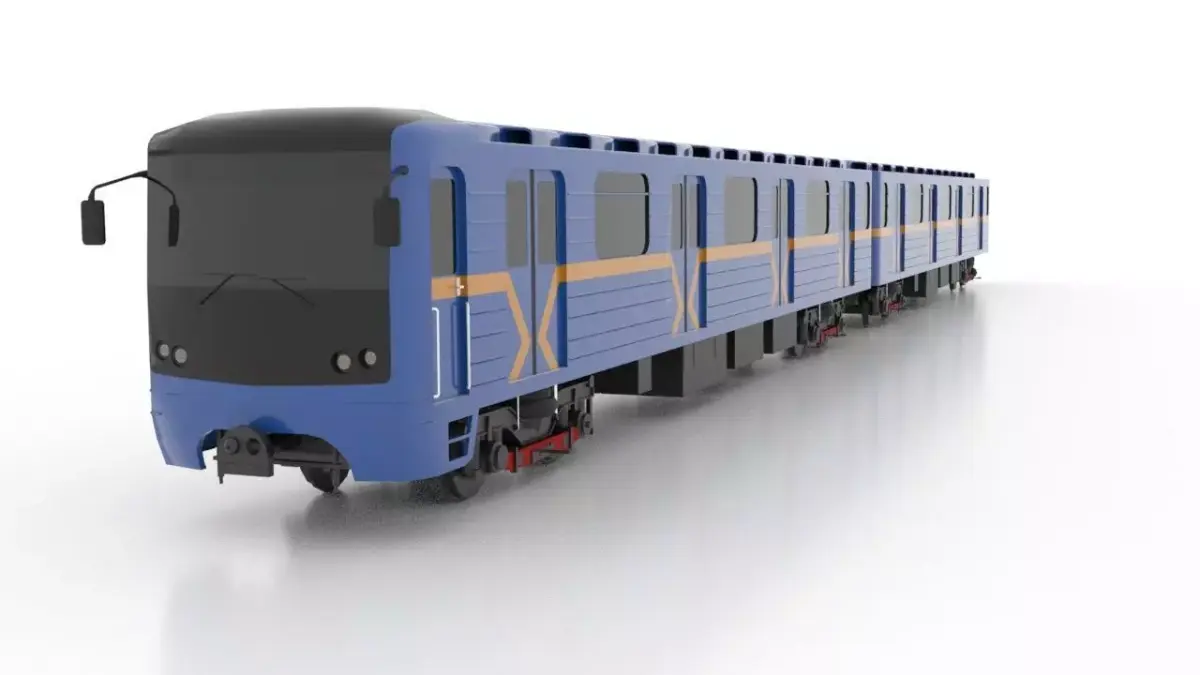 Subway Train 81-7080 Low 3D Model Pack
