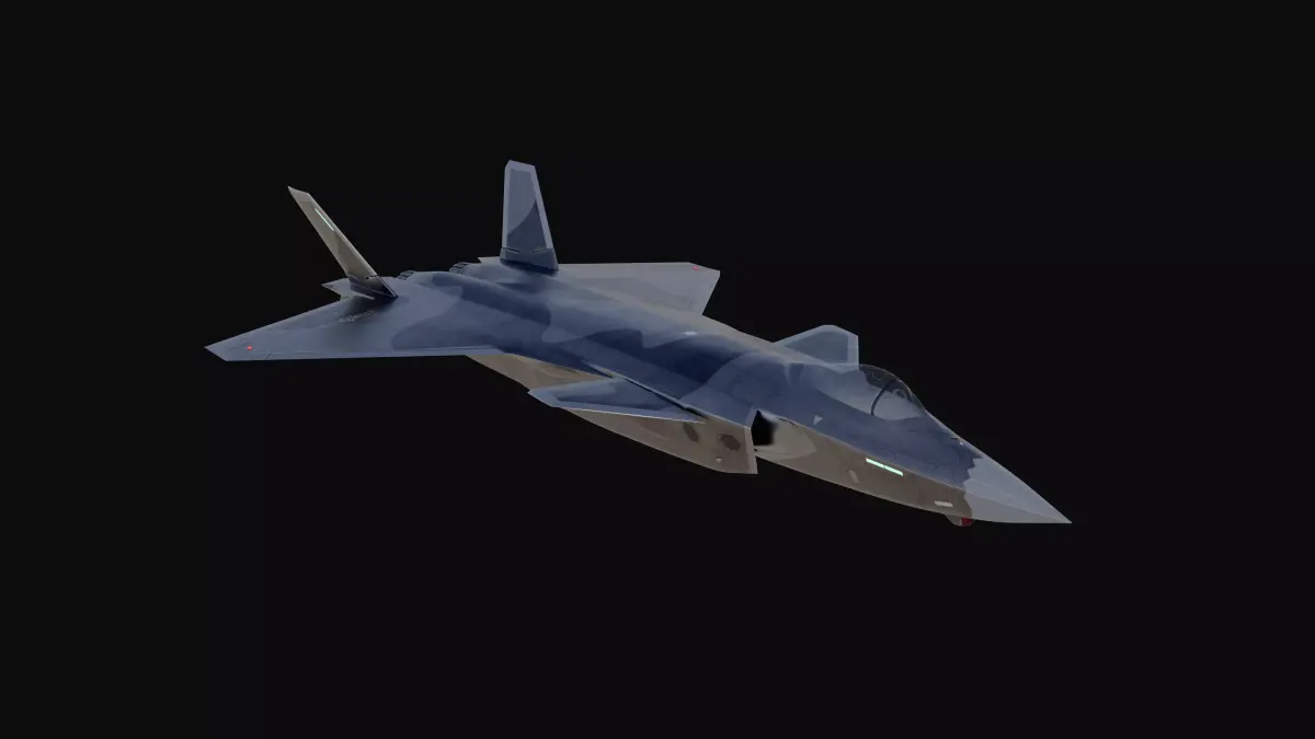 ChengDU J20 Fighter 3D model