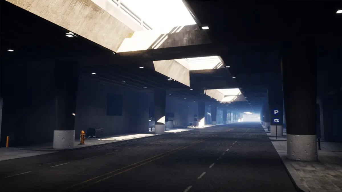 Lower Grand Avenue Los Angeles 3D model