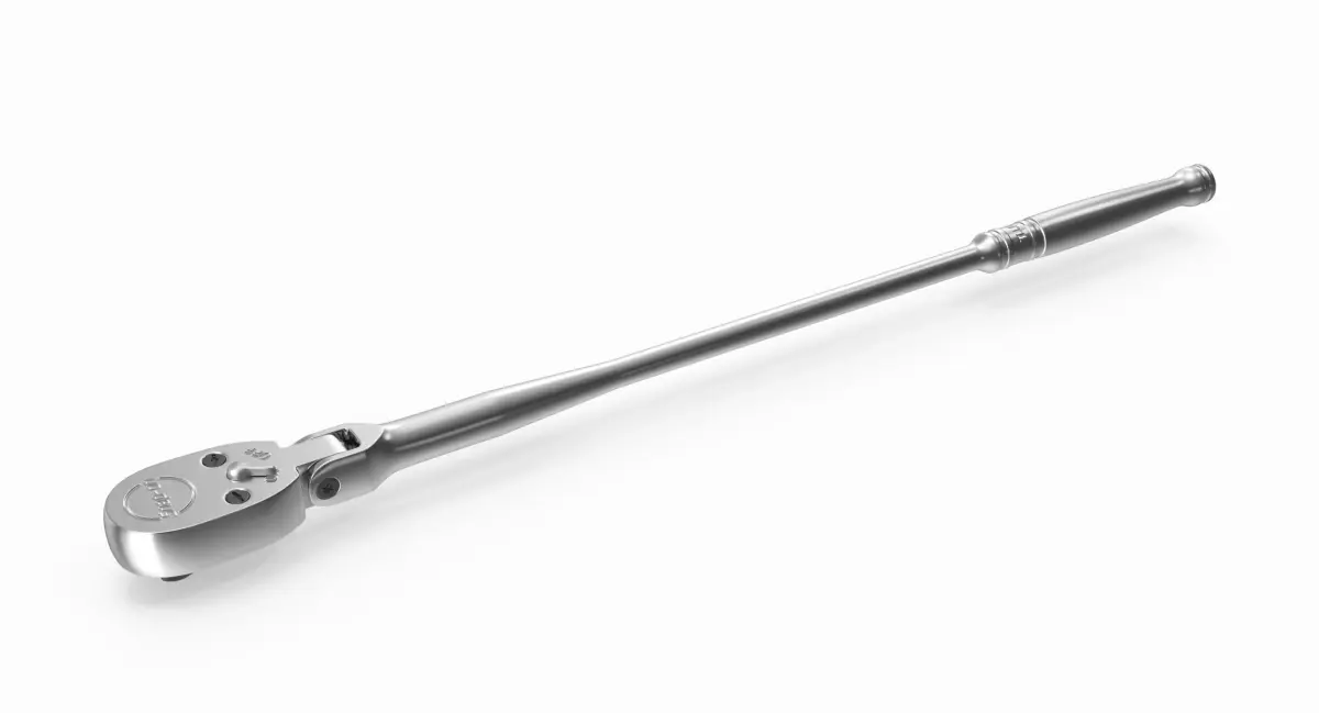 Extra Long Handle Flex Head Ratchet TLLF72 Low-poly 3D model