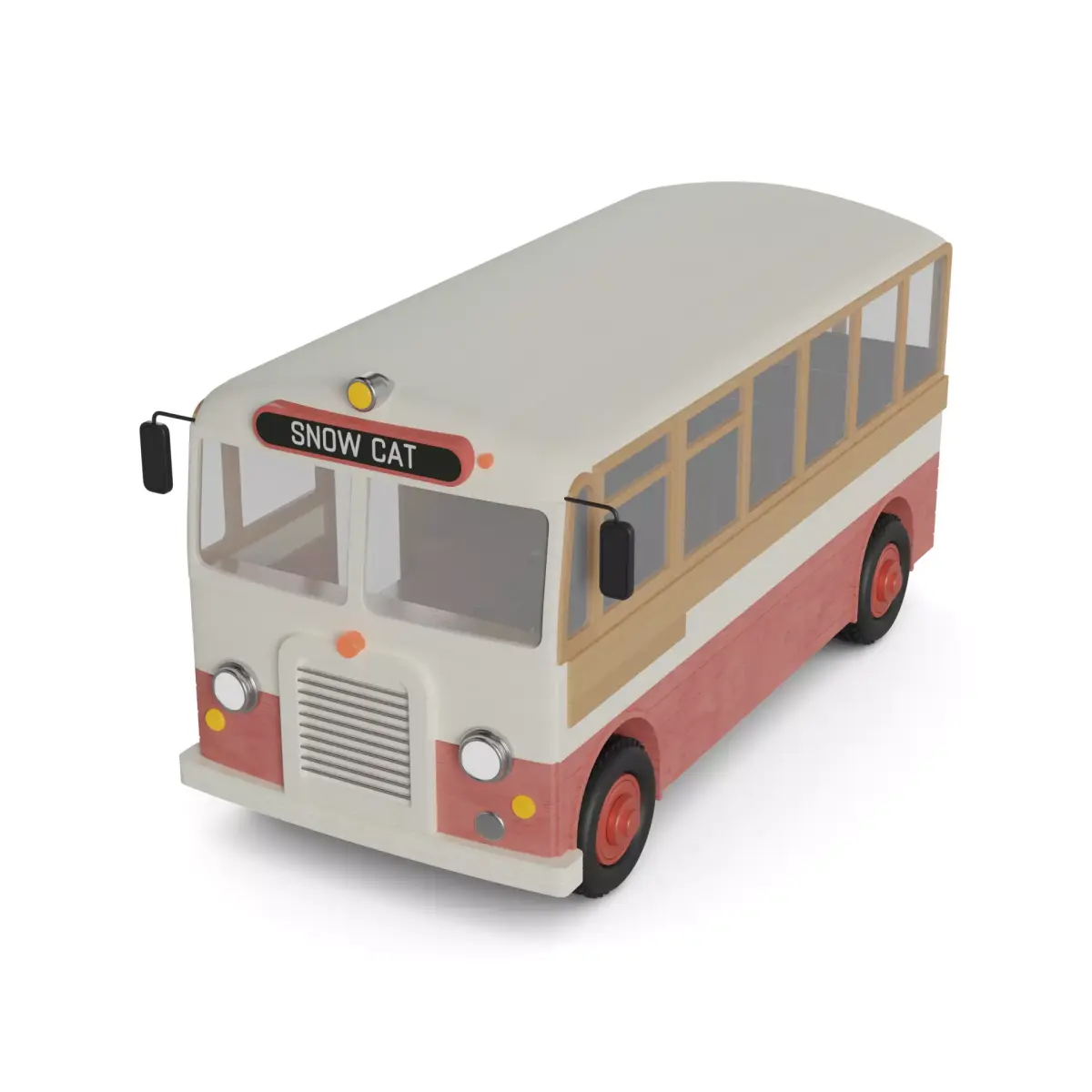 Snowcat Buse 3D model shop