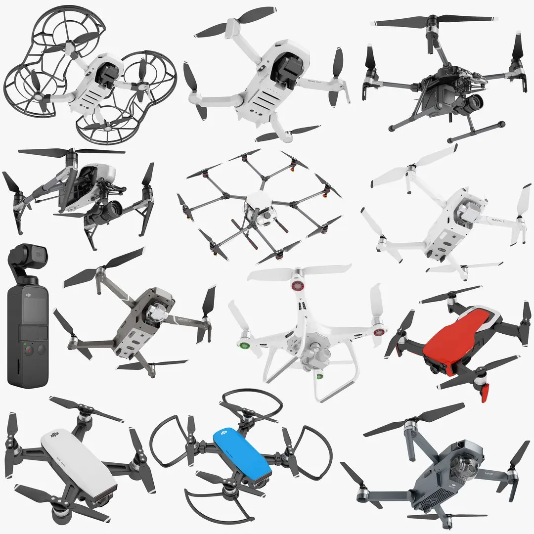 DJI Collection 01 3D model