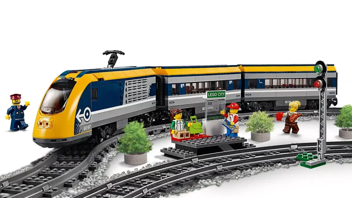 TwindBricks3D - 60197 Passenger Train 3D print model purchase
