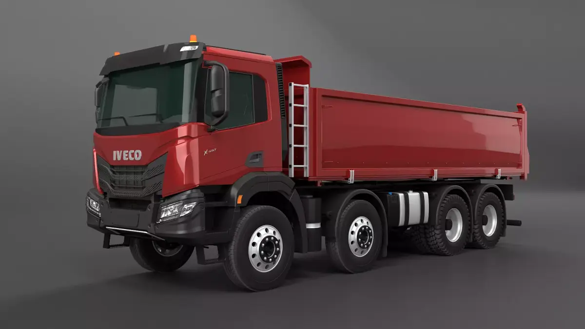 Iveco Stralis X-Way Tipper 3D model