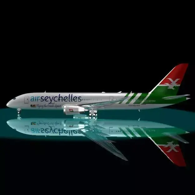Air Seychelles 787 - 8 Dreamliner 3D model