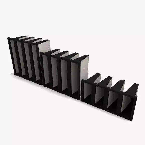Rigid Bag Filter 3D model