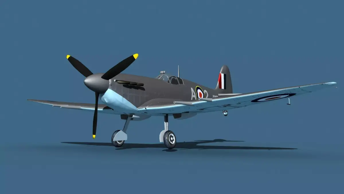 Supermarine Spitfire MkVI V04 3D model