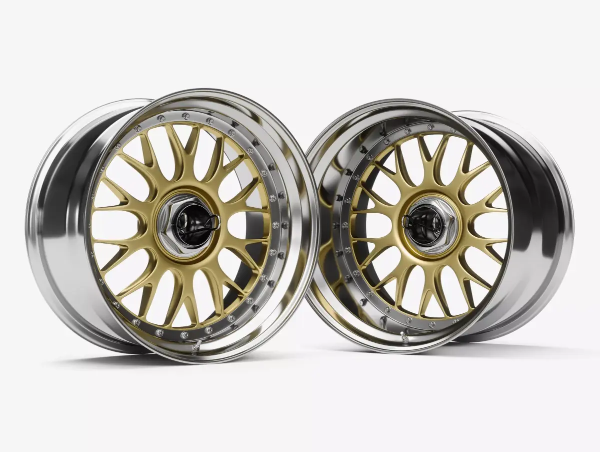 BBS E87 Centerlock Wheels 3D model