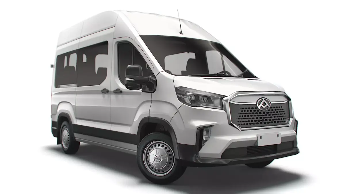 Maxus E Deliver 9 Bus L2H3 2022 3D model