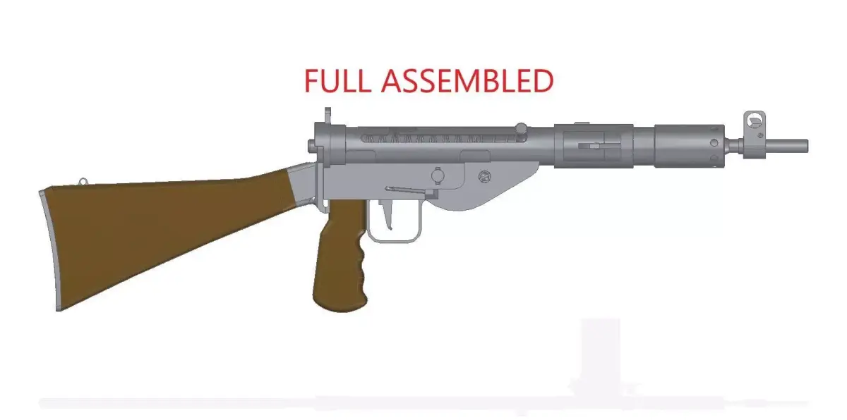 STEN MkV 3D model