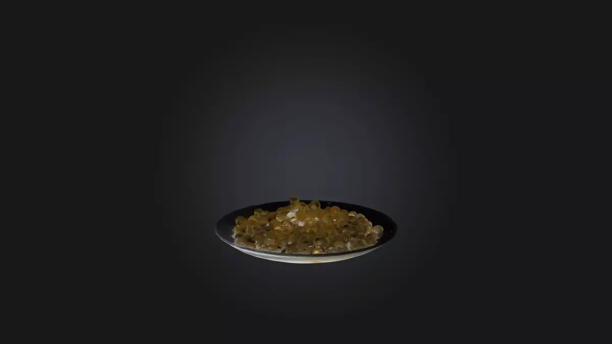 Fish Food Low-poly 3D model
