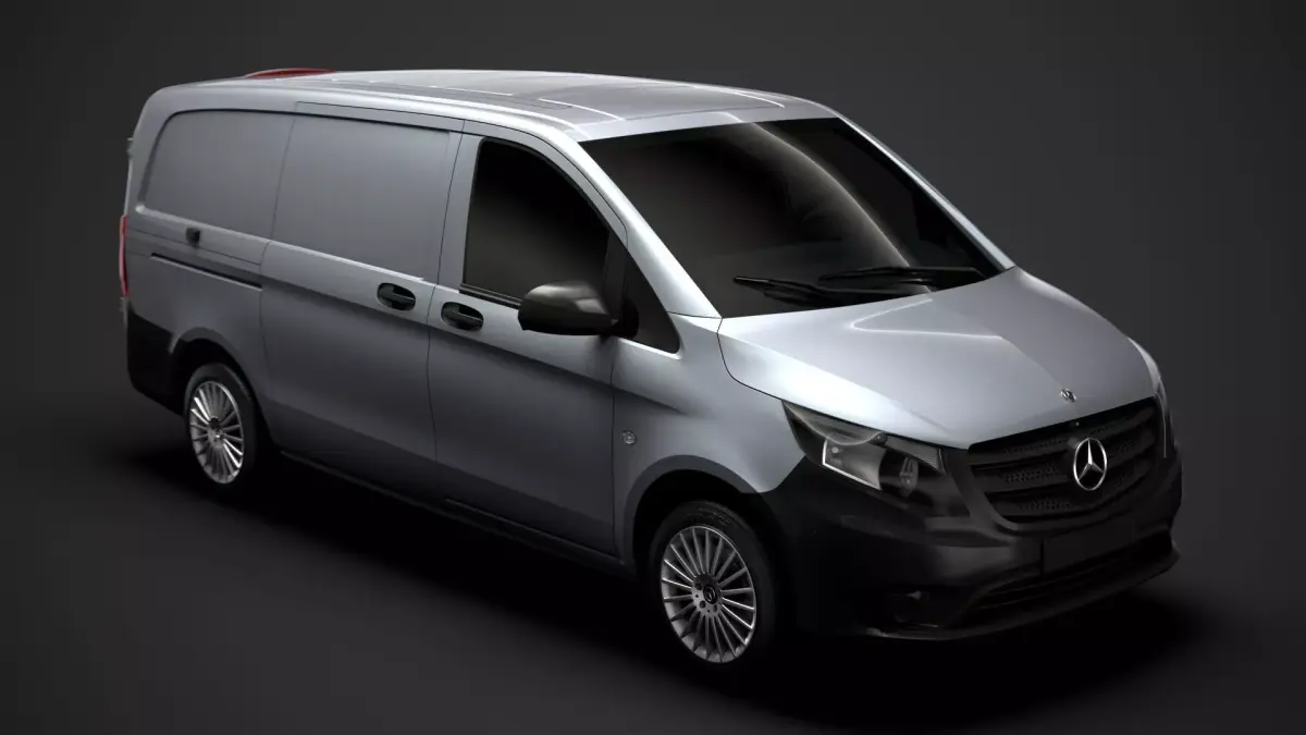 Mercedes Benz Vito Panel Van L2 2019 3D model