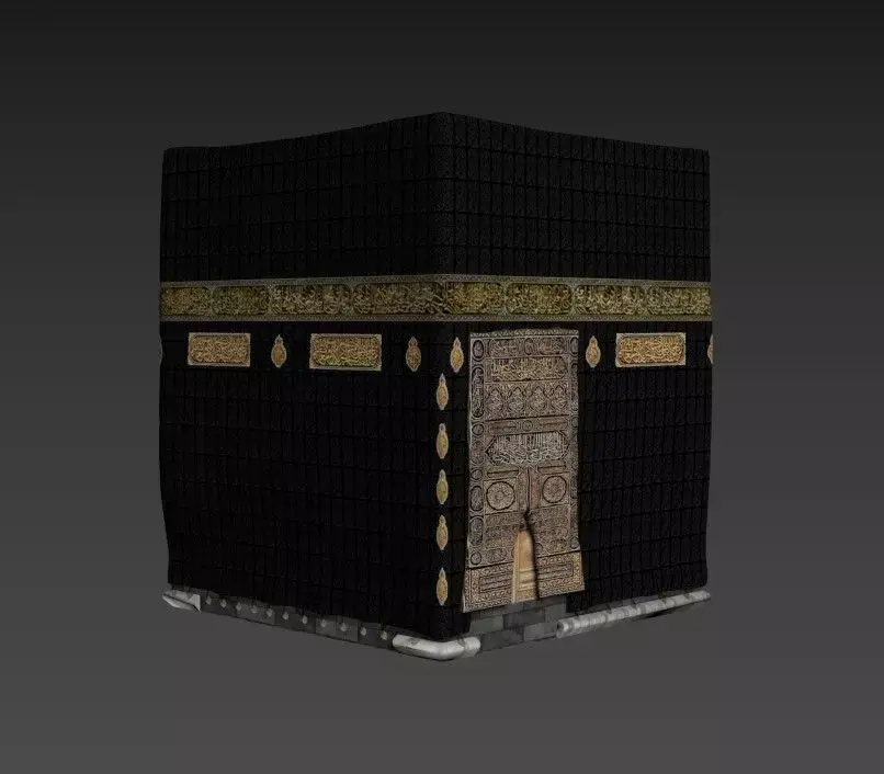 kaaba Low-poly 3D model purchase