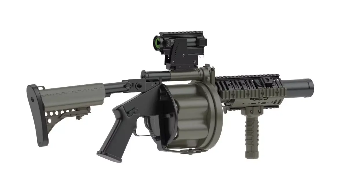 Milkor MGL 3D model