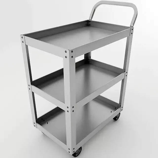 Metal Cart 3D model