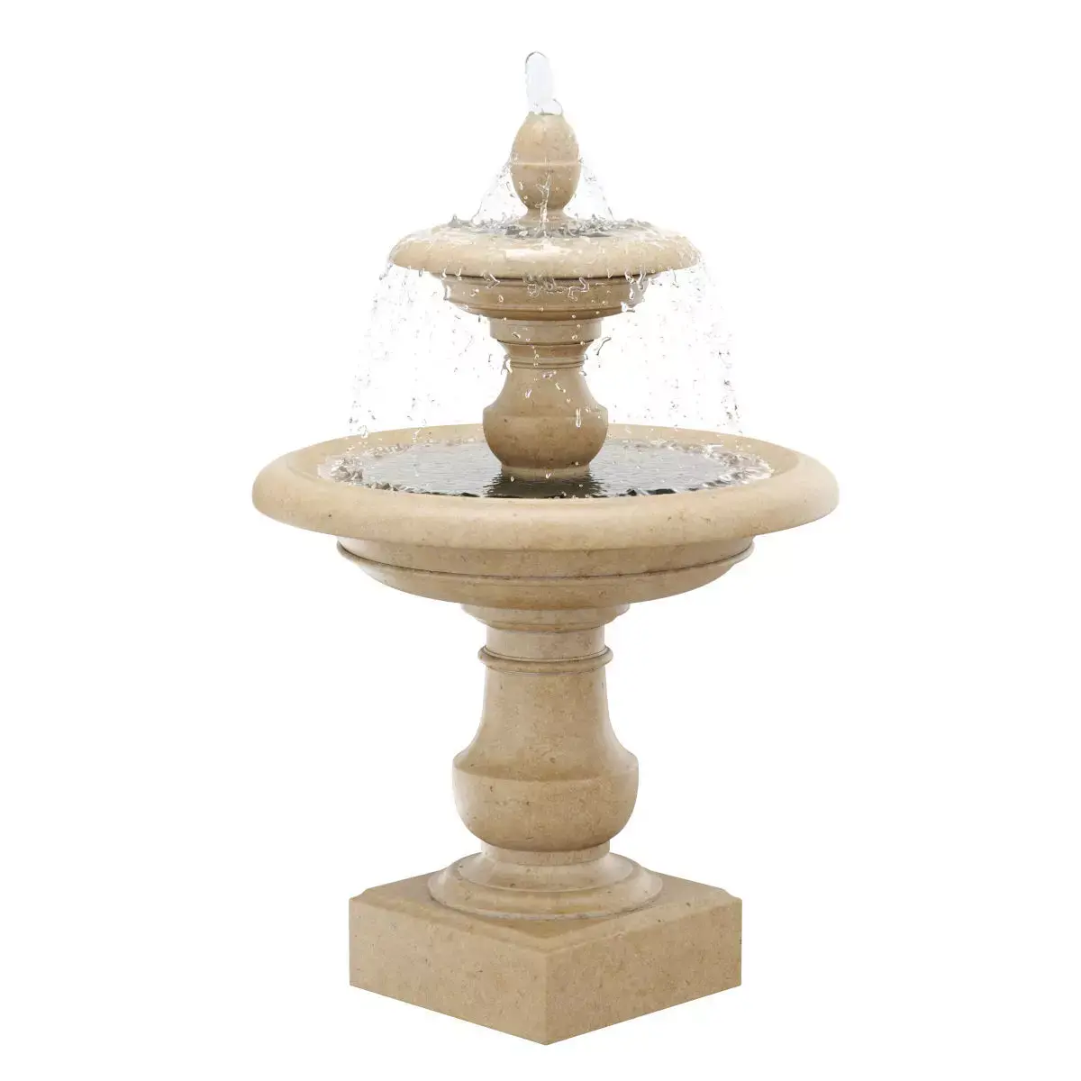 Campania Caterina Fountain FT-192 3D model