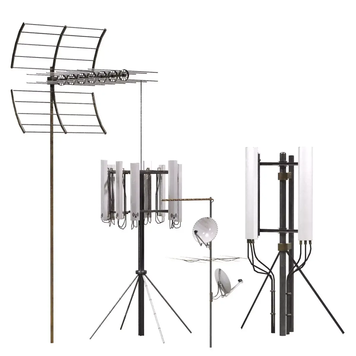 Radio Antenna 3D model purchase