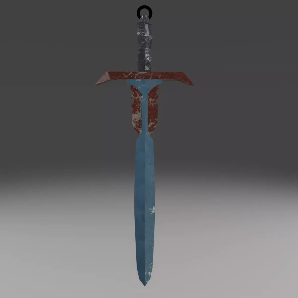 Stylized Sword Weapon PBR low-poly game ready Low-poly 3D model