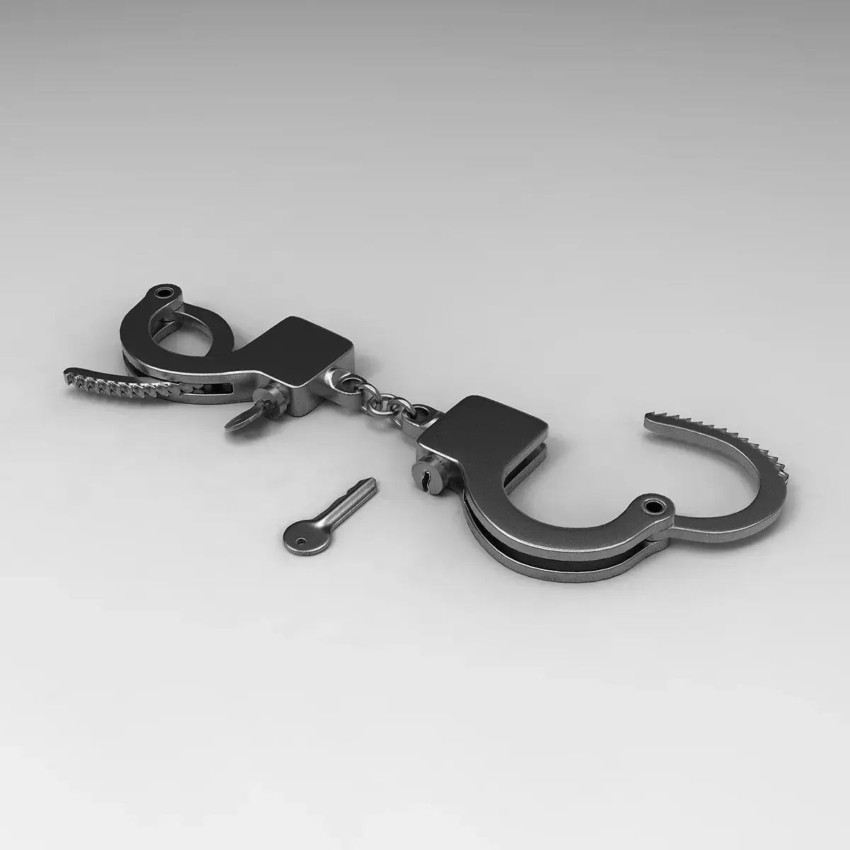 Handcuffs 3D model buy