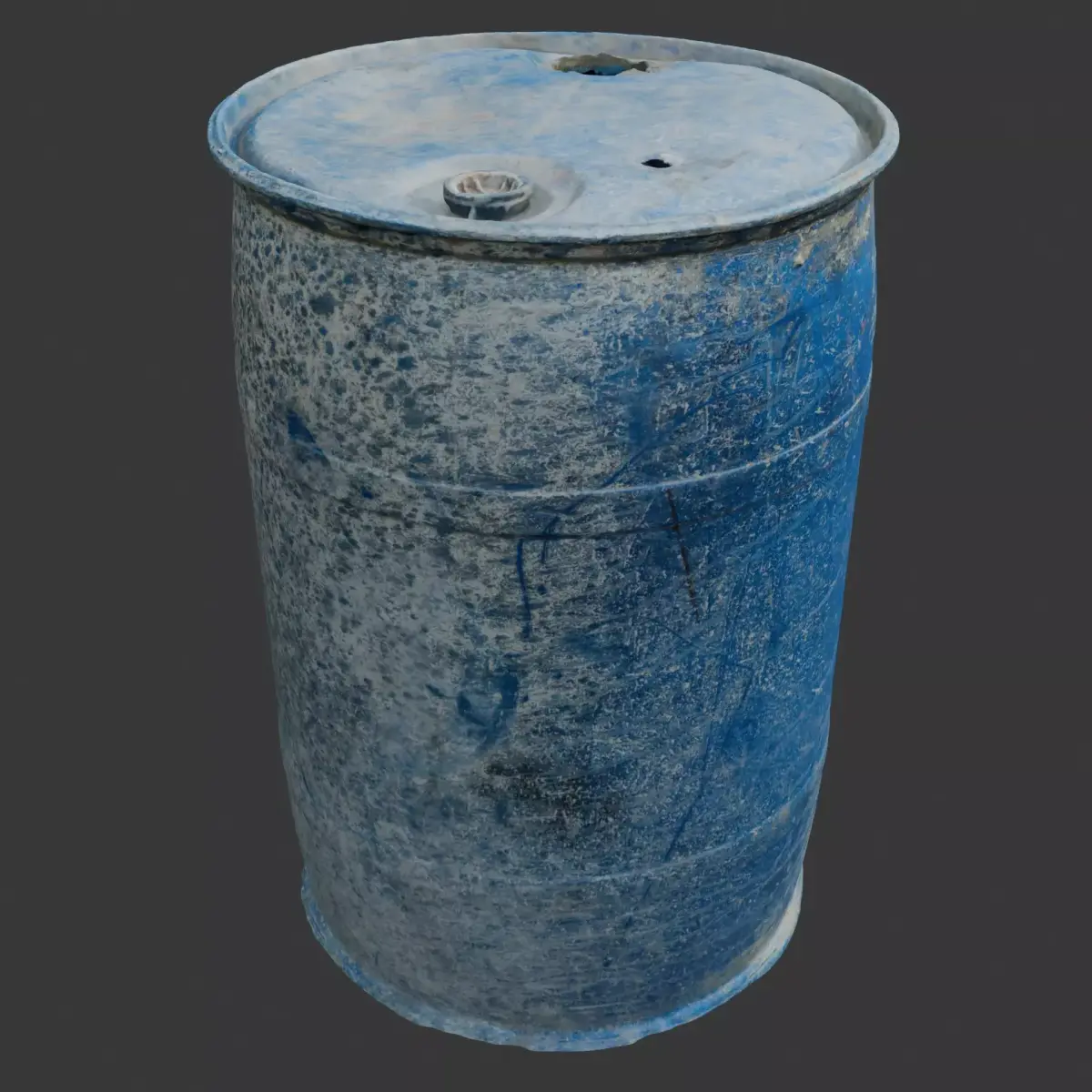 Plastic Barrel Free 3D model purchase