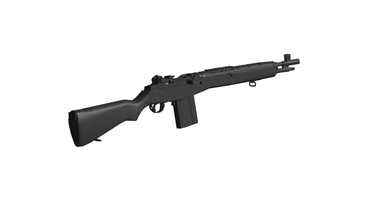 Springfield Armory M1A 3D model
