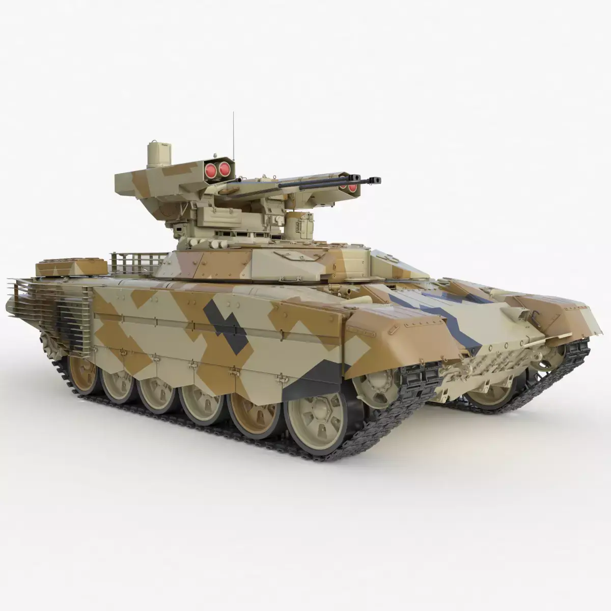 Tank Terminator BMPT 72 Algeria 3D model