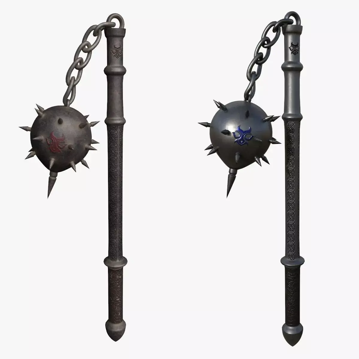 Eternal Valor Mace Low-poly 3D model